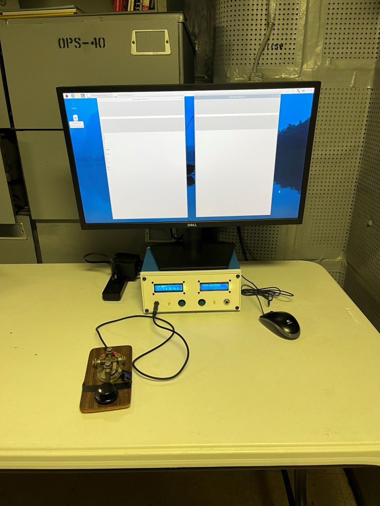 Interactive Morse Code Station